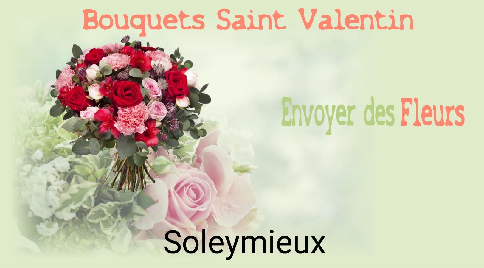 Roses de Saint-Valentin livrées à Soleymieux